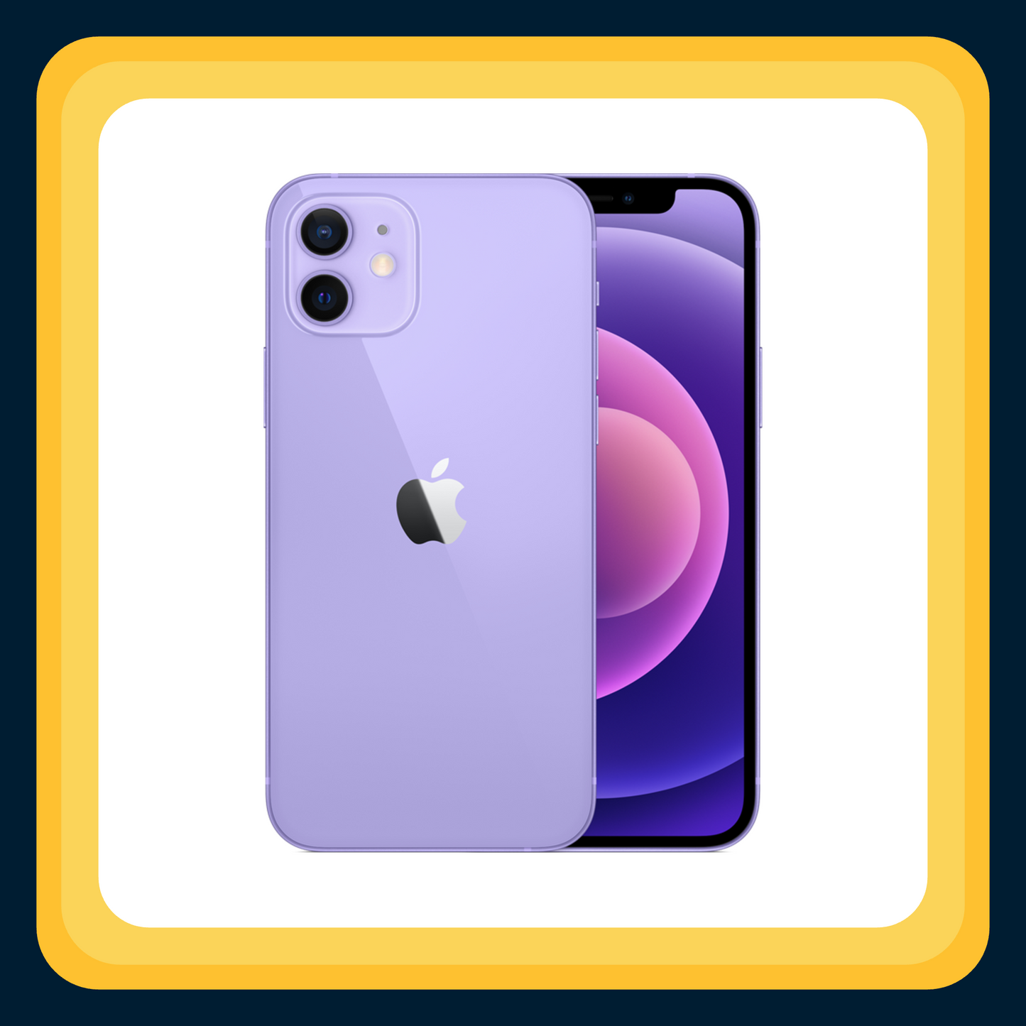 Apple iPhone 12 reconditionné — coloris mauve — Light, Allaire